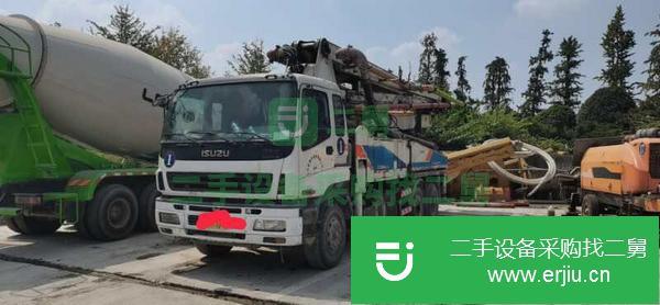 湖南出售二手五十鈴38米泵車手續齊全
