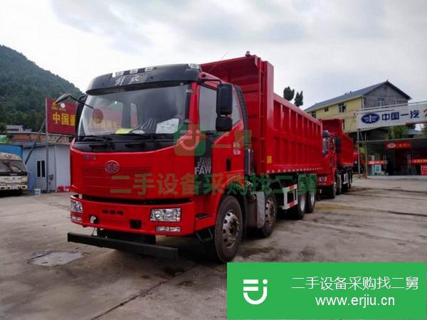 山西出售二手解放J6M自卸車