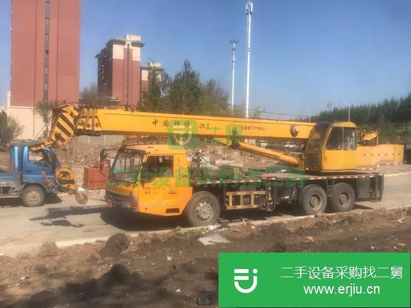 黑龍江出售二手08年20噸吊車