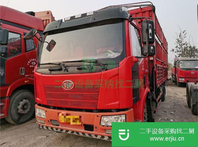 河北出售二手一汽解放J6L高欄貨車