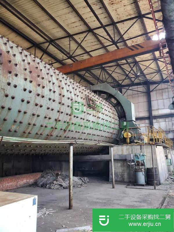 山東出售二手3.5x14m多功能選礦球磨機