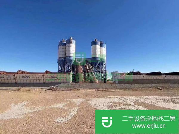 遼寧出售二手雙線120攪拌站