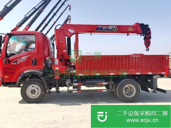 陜西出售二手重汽豪曼5噸隨車吊
