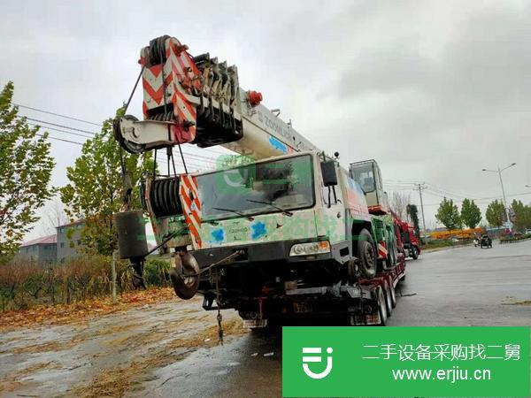 湖北出售二手10年中聯(lián)70V汽車吊