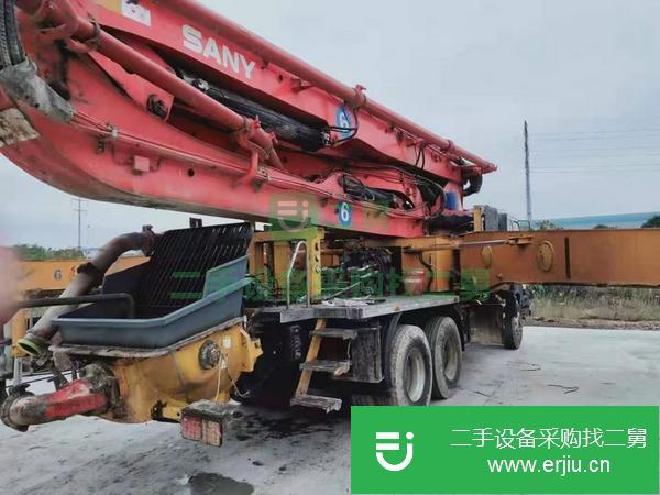 湖南出售二手三一五十鈴46米泵車