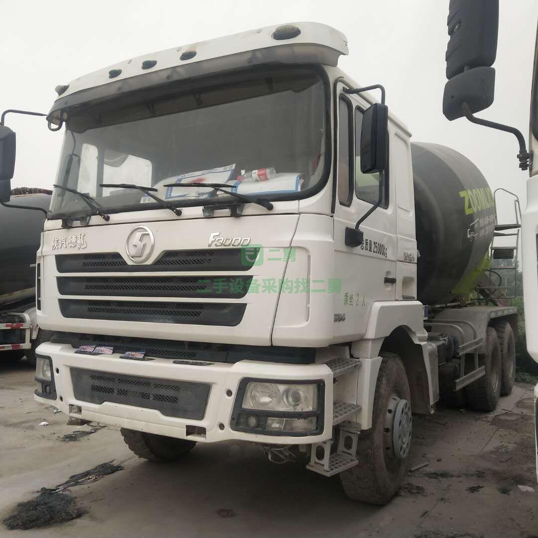 出售17年國五德龍大14方混凝土攪拌罐車