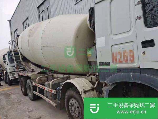 山東出售二手豪沃20方國五攪拌罐車
