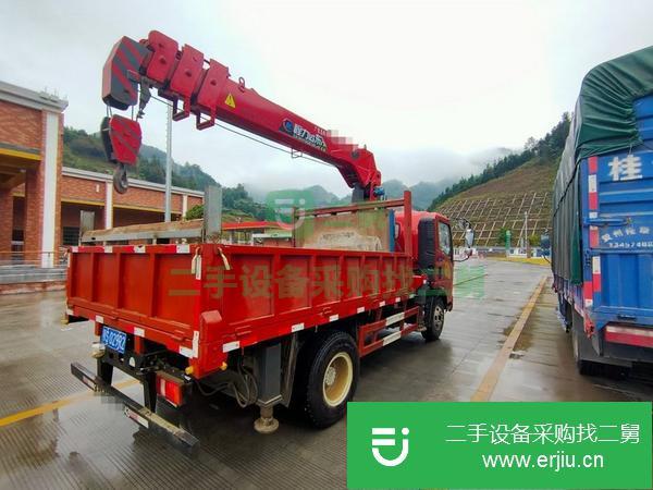 湖北出售二手20年5噸4節(jié)臂隨車吊