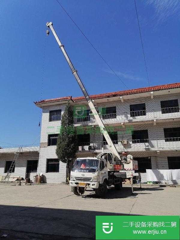 河北出售二手新飛工10噸汽車吊國四