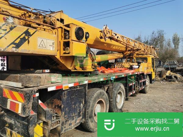山東出售二手07年徐工25k5吊車