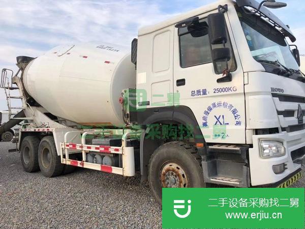 山東出售二手17年豪沃唐宏大16方攪拌車