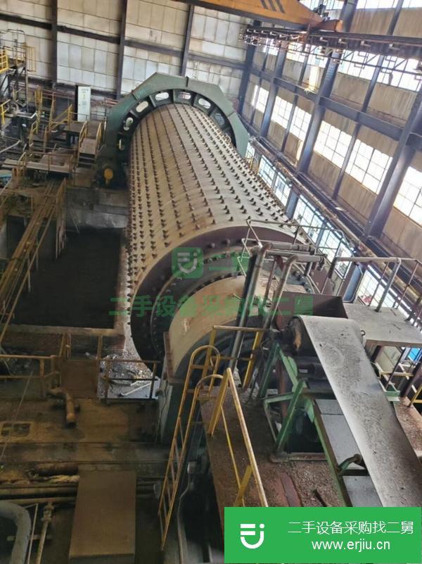 山東出售二手3.5x14m多功能選礦球磨機