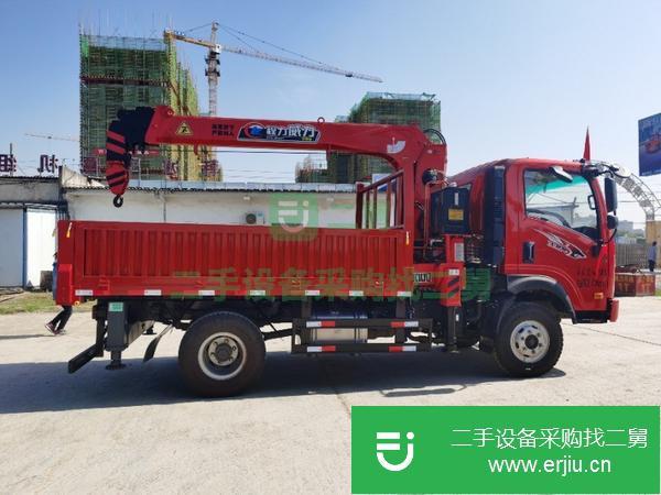 陜西出售二手重汽豪曼5噸隨車吊