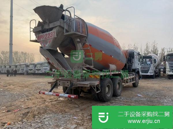 山東出售二手豪沃國四十二方攪拌罐車
