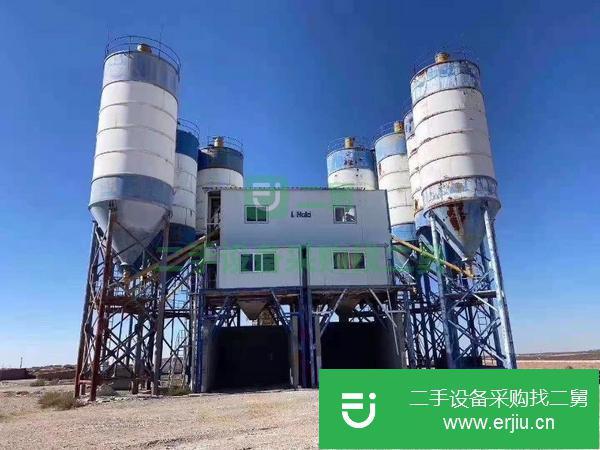 山西出售二手雙線120攪拌站