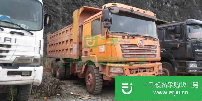 貴州出售二手陜汽重卡340馬力自卸車