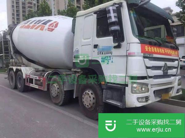 山東出售二手豪沃大20方攪拌車