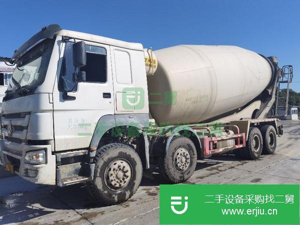 江蘇出售二手16年豪沃20方國(guó)五攪拌罐車