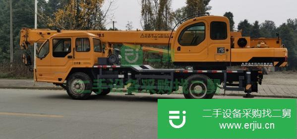 四川出售二手徐工12噸國(guó)五三節(jié)臂汽車吊
