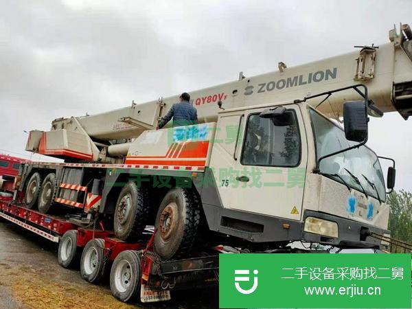 湖北出售二手10年中聯(lián)70V汽車吊