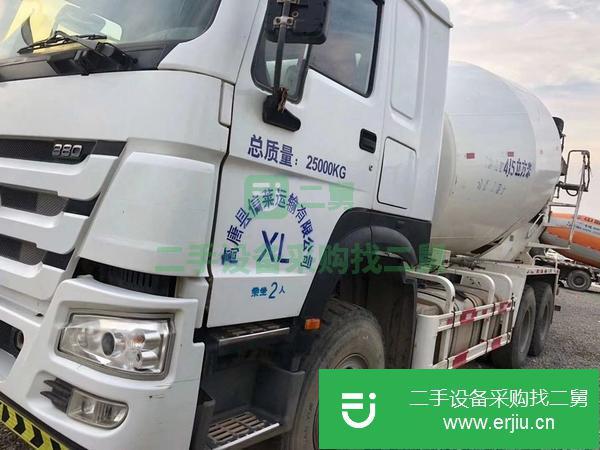山東出售二手17年豪沃唐宏大16方攪拌車