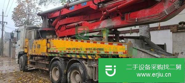 河南出售二手農建42米國五泵車