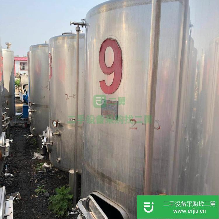 山東出售二手不銹鋼白酒儲罐