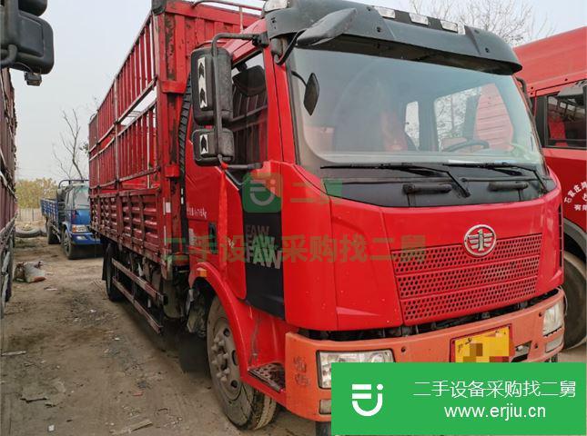 河北出售二手一汽解放J6L高欄貨車