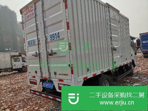 安微出售二手江淮帥鈴前二后四箱式貨車
