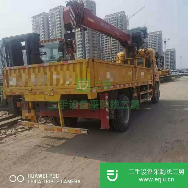 河南出售二手宏昌天馬8噸5節(jié)臂隨車吊