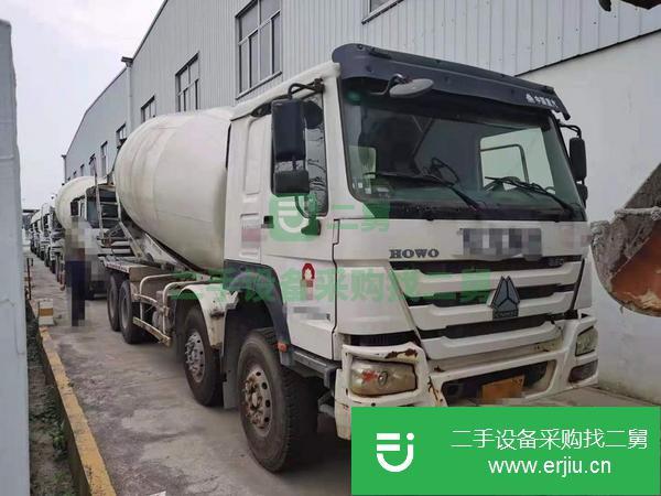 山東出售二手豪沃20方國五攪拌罐車