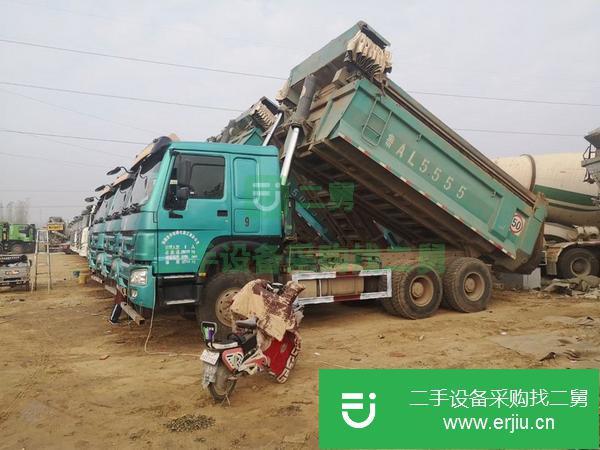 山東出售二手國四豪沃后八輪自卸車