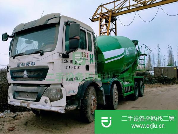 山西出售二手豪沃T5G340攪拌車15方可提檔可分期