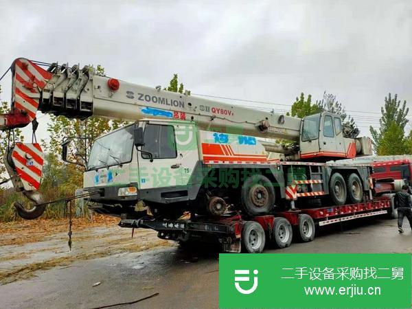 湖北出售二手10年中聯(lián)70V汽車吊