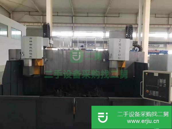 江蘇出售二手恒立數控鉆床 BT50主軸 西門子系統