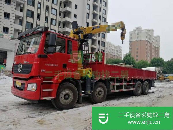 山東出售二手20年5月12噸徐工隨車吊