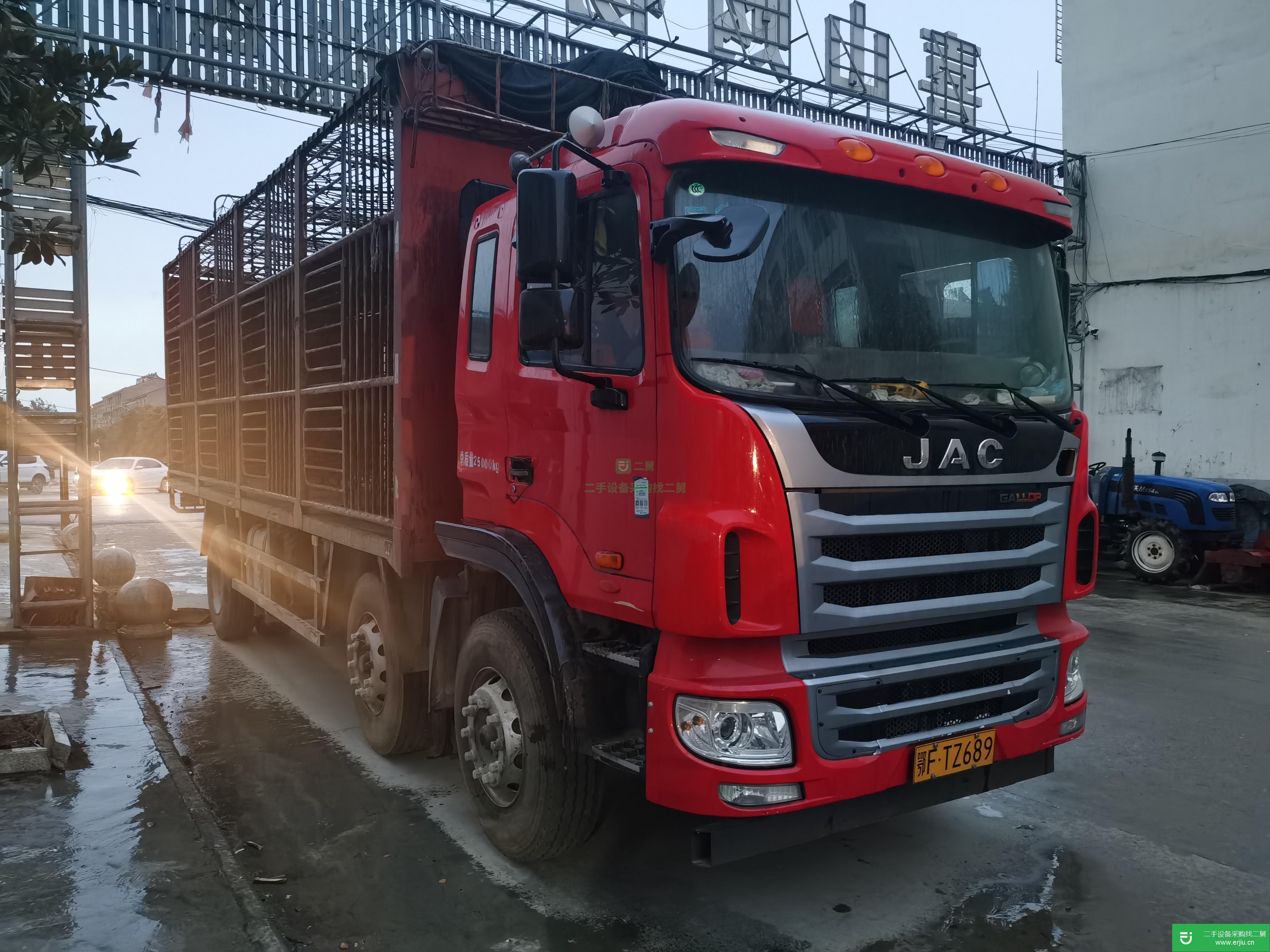 湖南出售二手江淮格爾發245馬力貨車