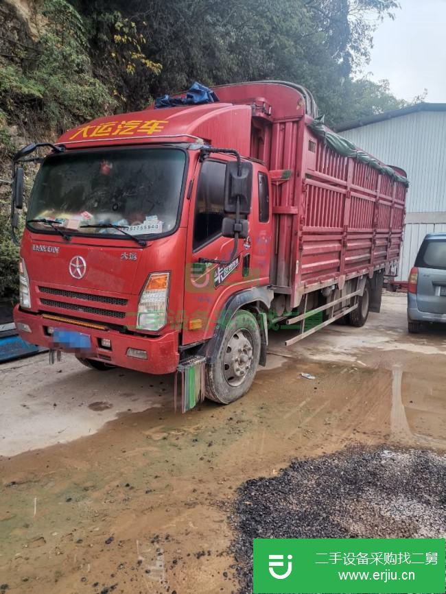 云南出售二手大運(yùn)奧普力倉柵式貨車
