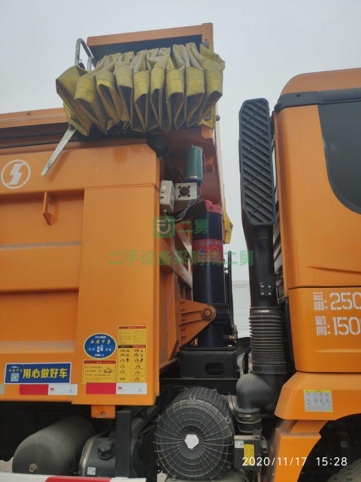 出售6.5米德龍X3000后八輪自卸車，安康發動機漢德橋12速
