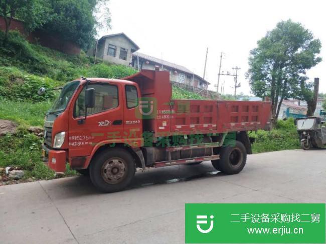 湖南出售二手福田瑞沃自卸車