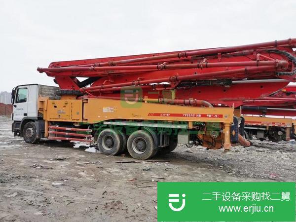 湖南出售二手三一三橋49米泵車原版車況