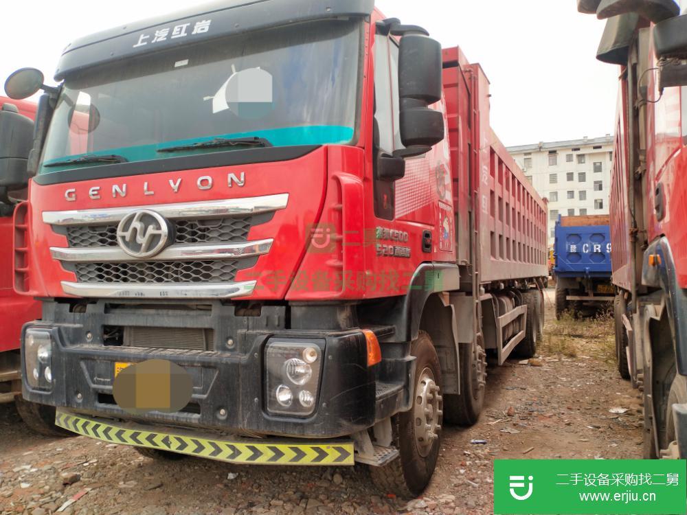 貴州出售二手杰獅前四后八自卸車