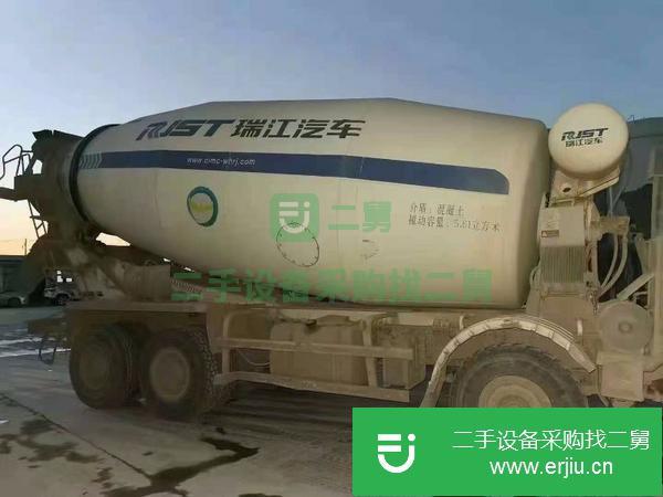 江西出售二手16年歐曼22方國五攪拌罐車