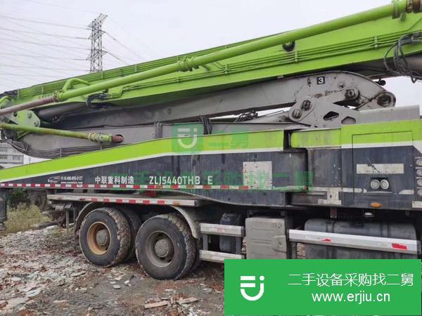 湖南出售二手中聯(lián)國五奔馳56米泵車