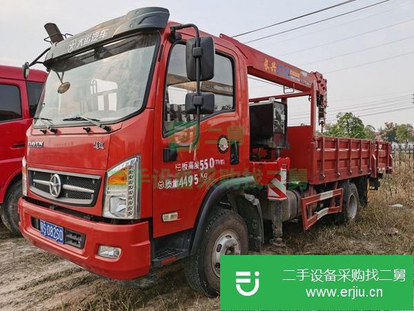 山西出售二手藍牌云內130馬力隨車吊