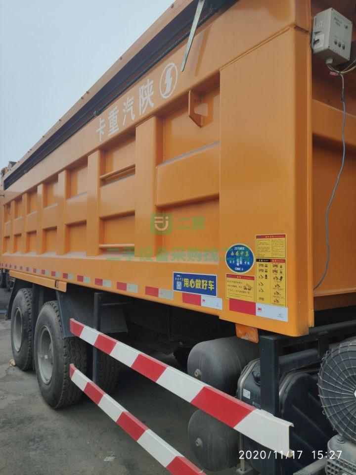 出售6.5米德龍X3000后八輪自卸車，安康發動機漢德橋12速