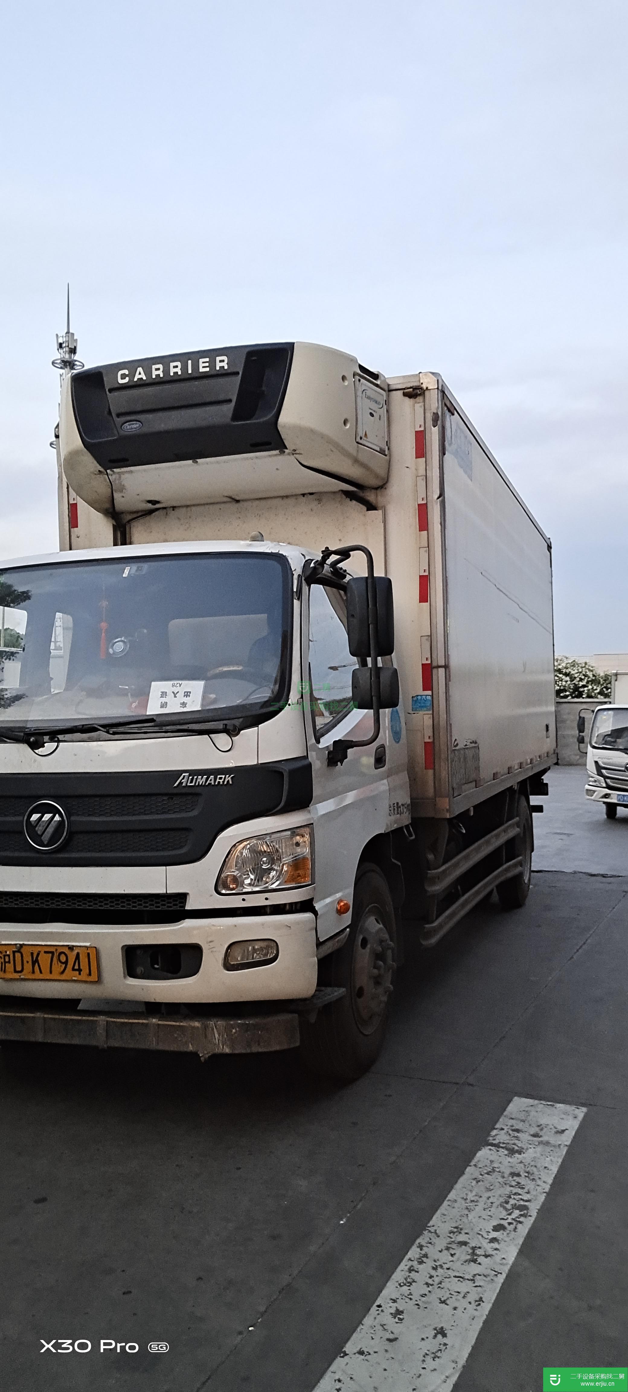 上海出售二手福田歐馬可冷藏車