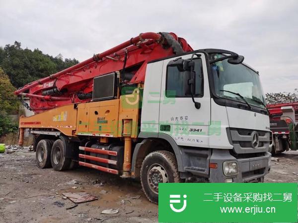 湖南出售二手三一三橋49米泵車原版車況