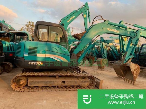 福建出售山河智能70E挖掘機，手續齊全質保一年全國免費配送