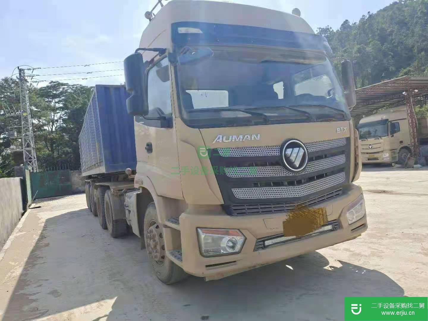 廣東出售二手福田歐曼400馬力半掛車